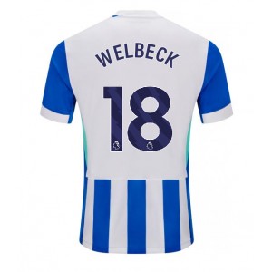 Brighton Danny Welbeck #18 Jalkapallovaatteet Kotipaita 2025-26 Lyhythihainen